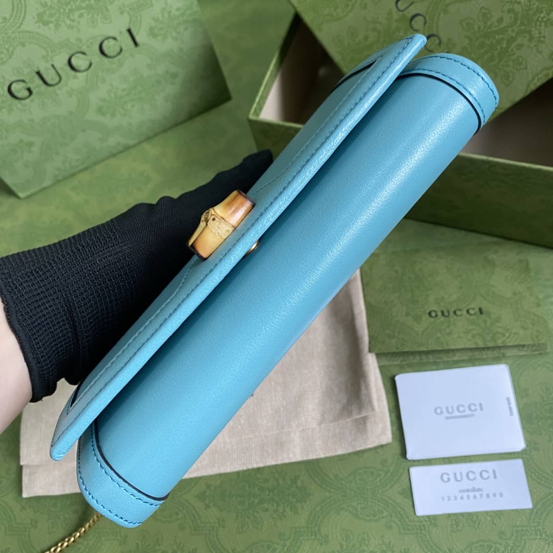 Gvc*1 Diana Bamboo Chain Wallet Replica 658243