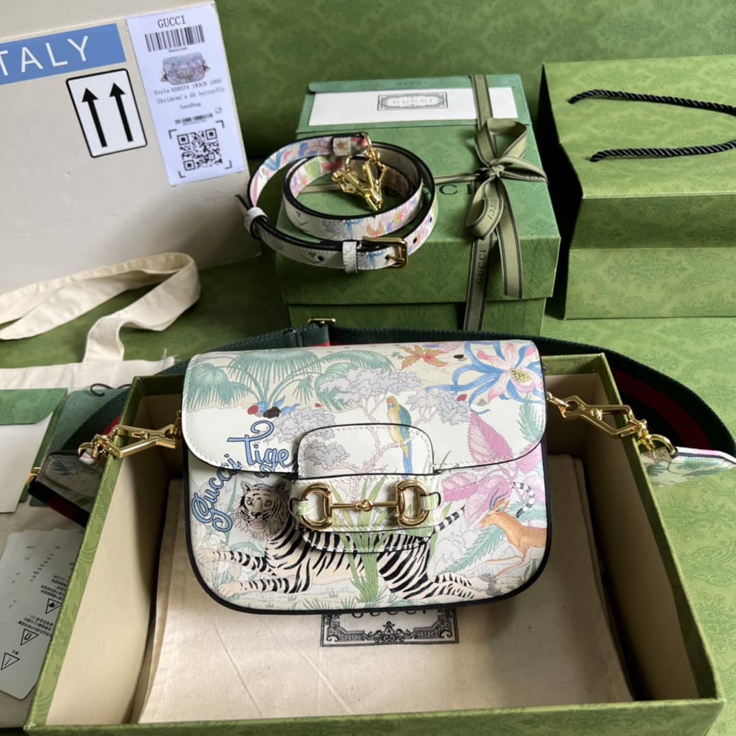 Gvc*1 Horsebit Bag Dupe Tiger 1955 Mini Bag 677266
