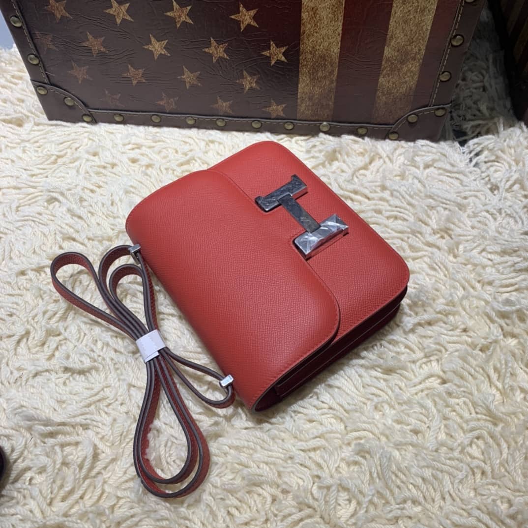H**me5 Replica Constance Bag 18CM Epsom Leather