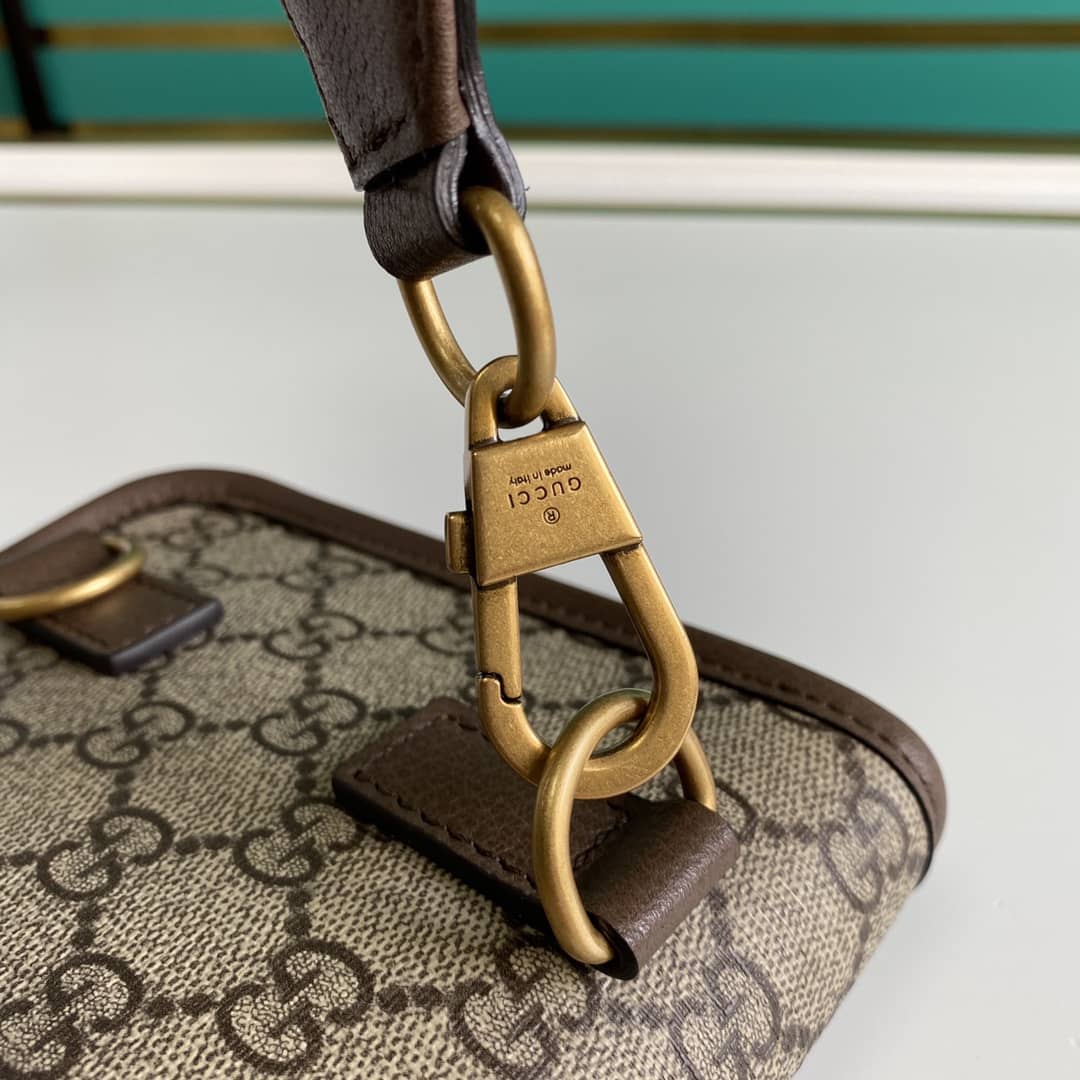 Gvc*1 Totem Web GG Svp*me Messenger Bag Replica 489617