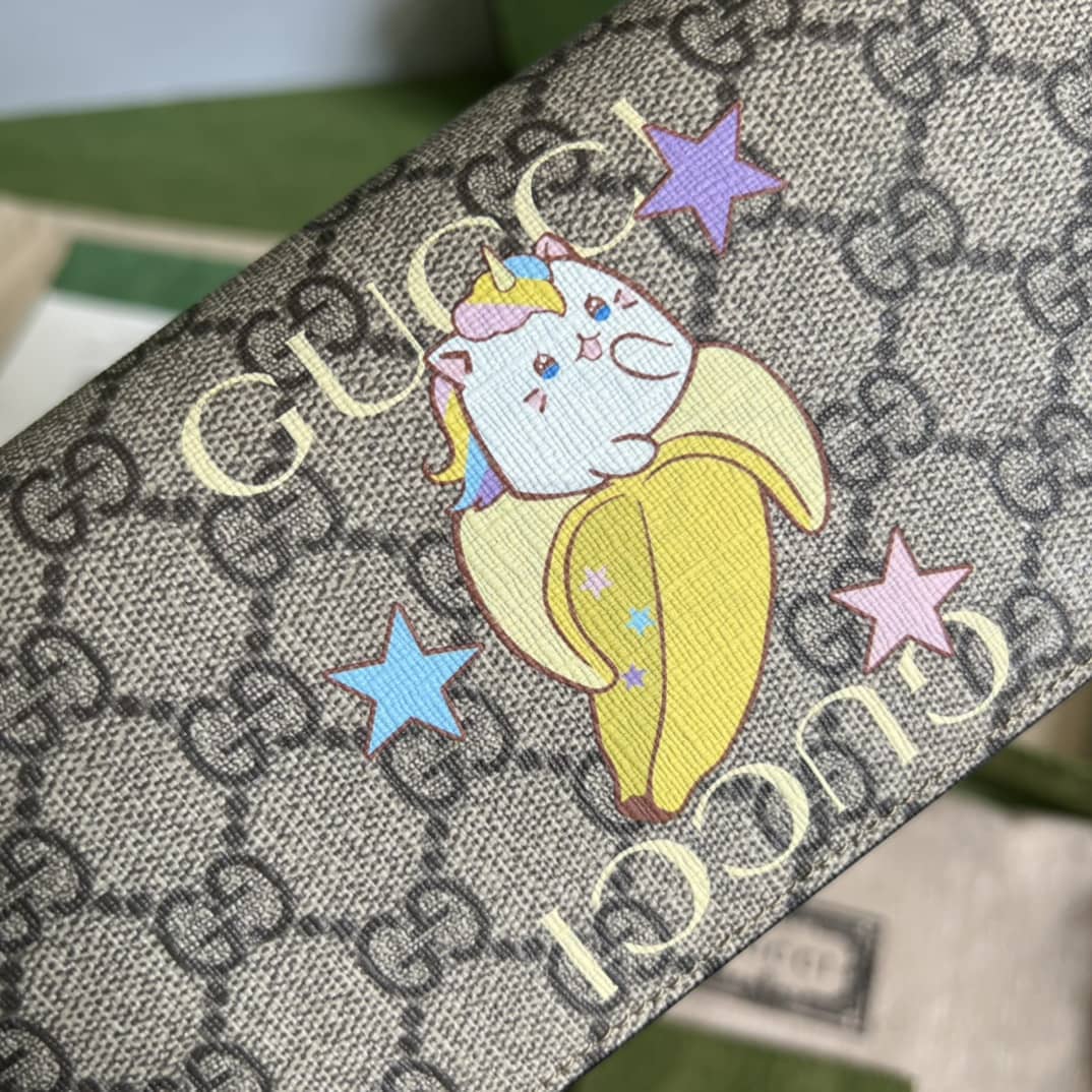 Gvc*1 Bananya Print Chain Wallet 701061 Replica