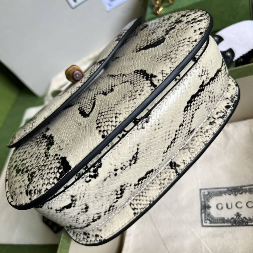 Gvc*1 Bamboo 1947 Mini Top Handle Shoulder Bag 686864 Replica