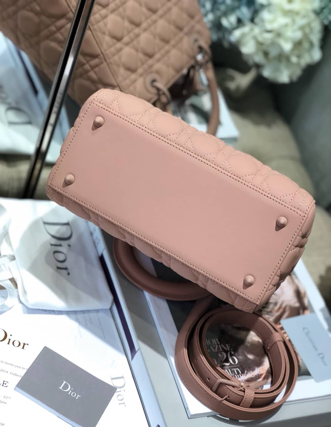 Chr1st1an D10r Lady D10r 24CM Replica Bag