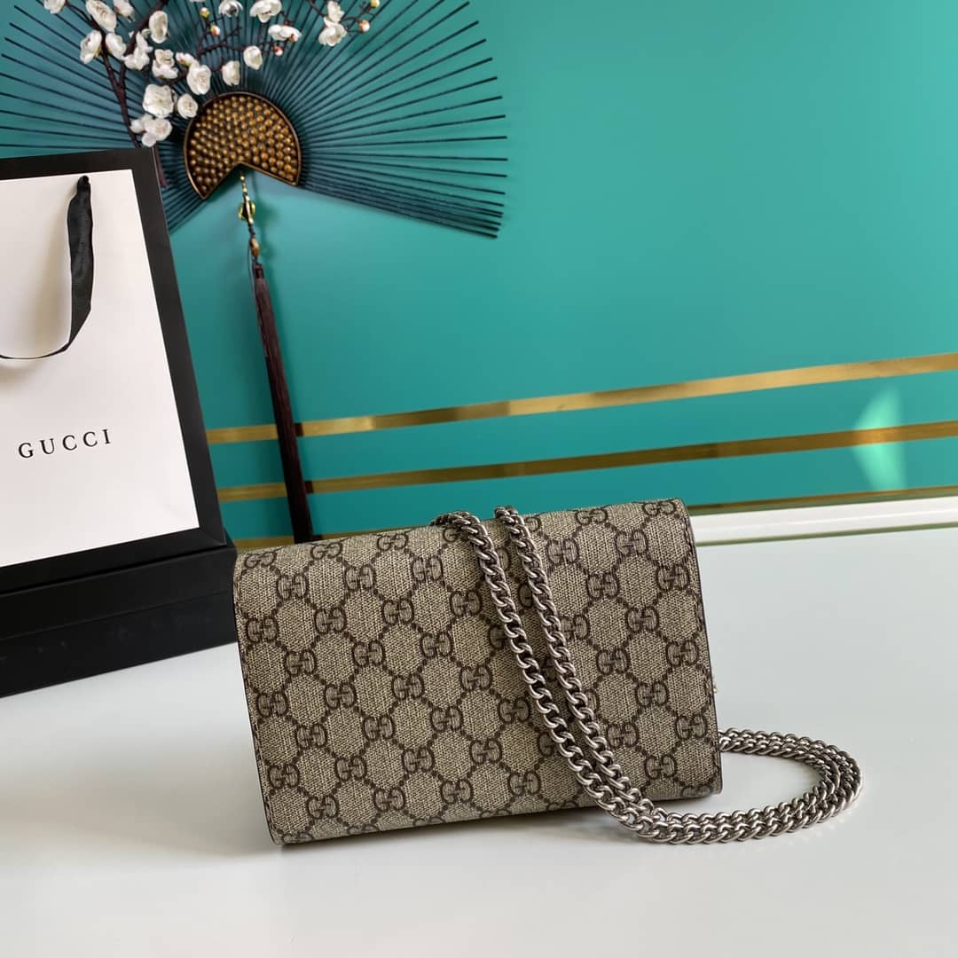 Gvc*1 Dionysus Svp*me GG Chain Wallet Replica 401231