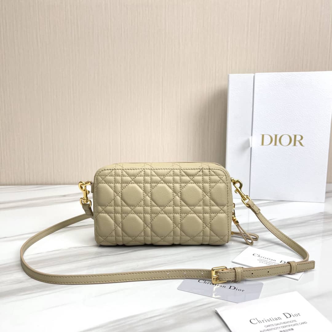 Chr1st1an D10r Caro Double Calfskin Pouch