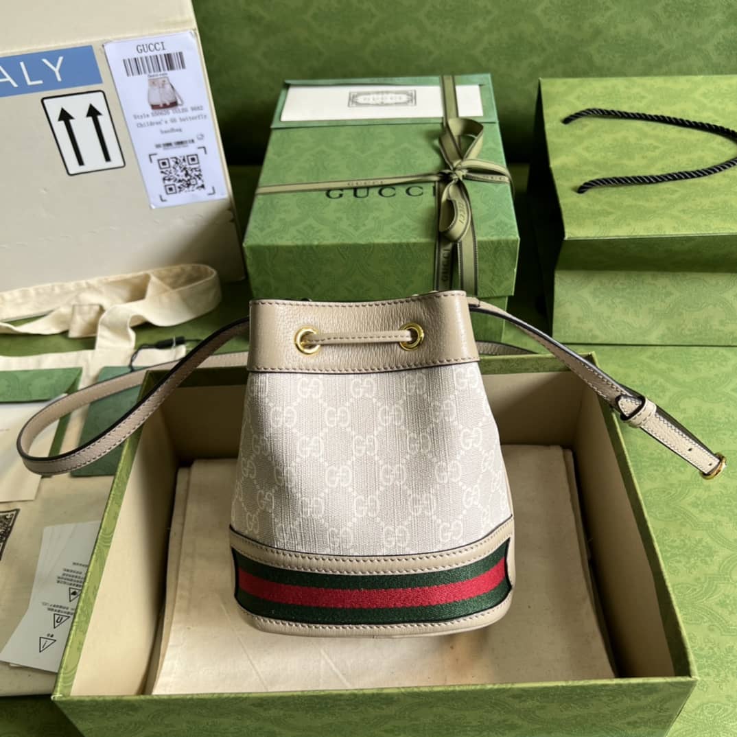 Gvc*1 Ophidia Mini GG Svp*me 550620 Replica Bucket Bag
