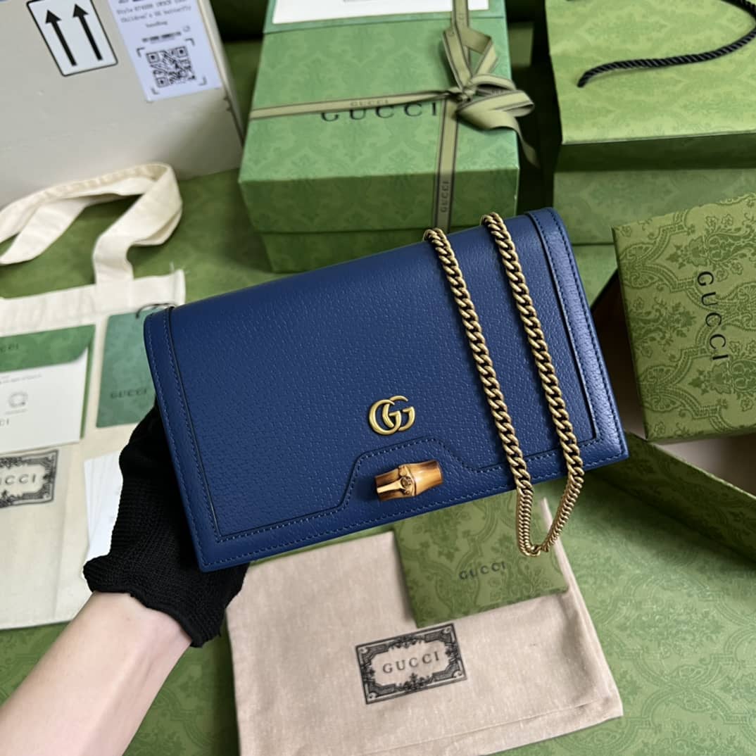 Gvc*1 Diana Mini Crossbody Bag With Bamboo 696817 Replica
