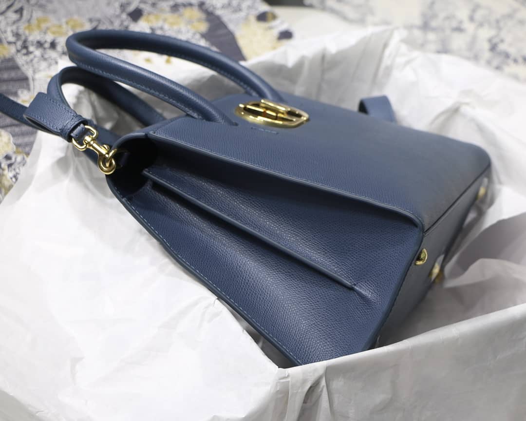 Chr1st1an D10r Box Calfskin Large St. Honore Tote
