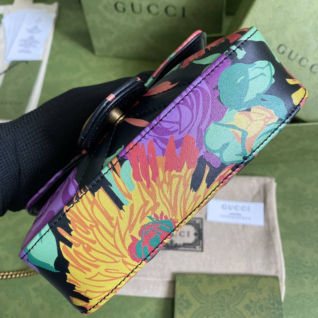 Gvc*1 GG Marmont Matelassé Mini Crossbody Bag Replica 476433