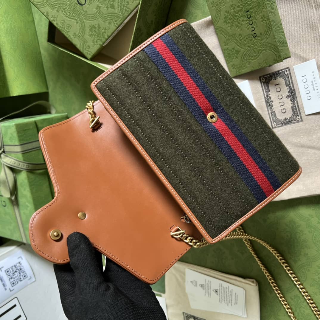 Gvc*1 Marmont GG Matelassé Mini Bag Replica 474575