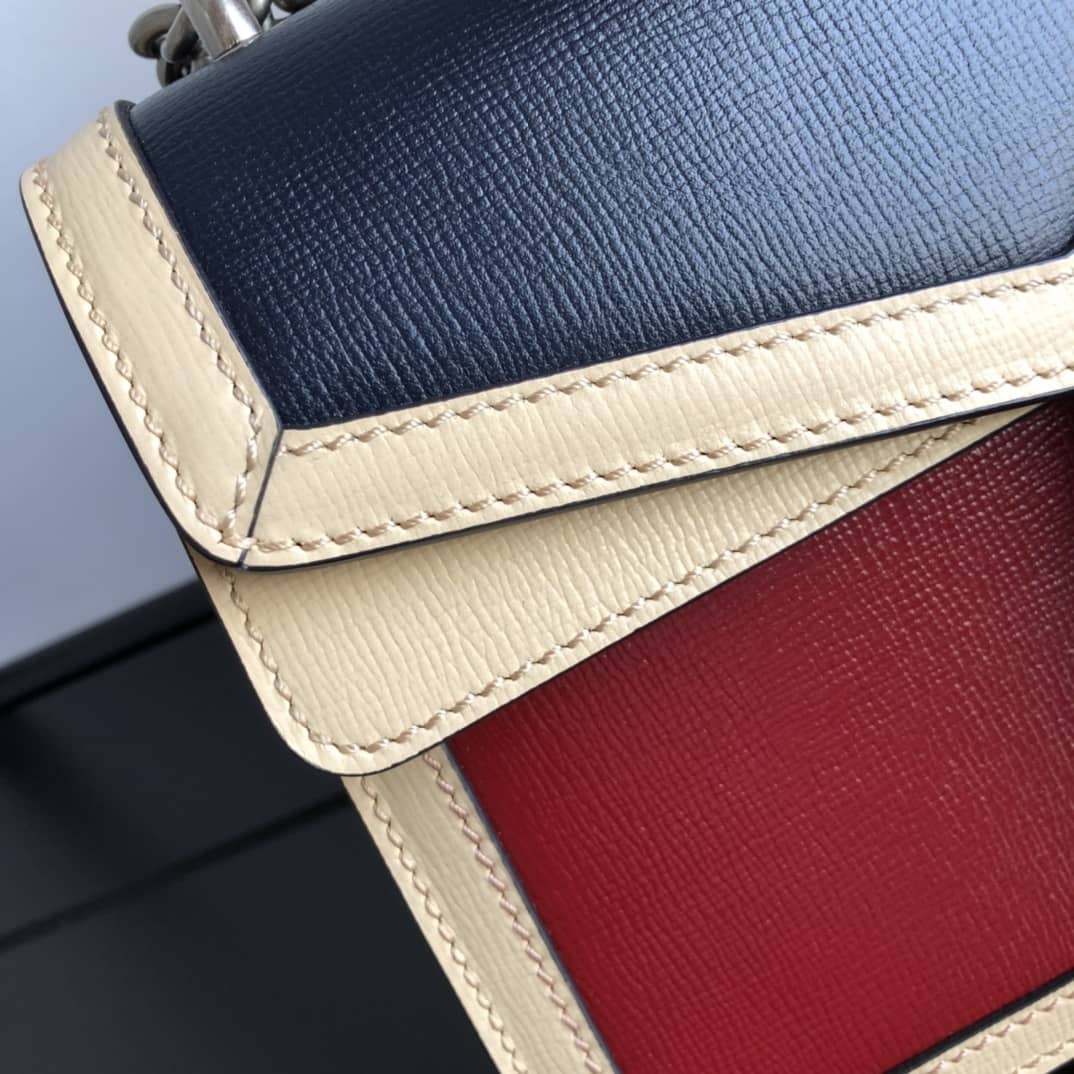 Gvc*1 Dionysus Dupe GG Svp*me Dionysus Chain Shoulder Bag Replica Blue Red 400249