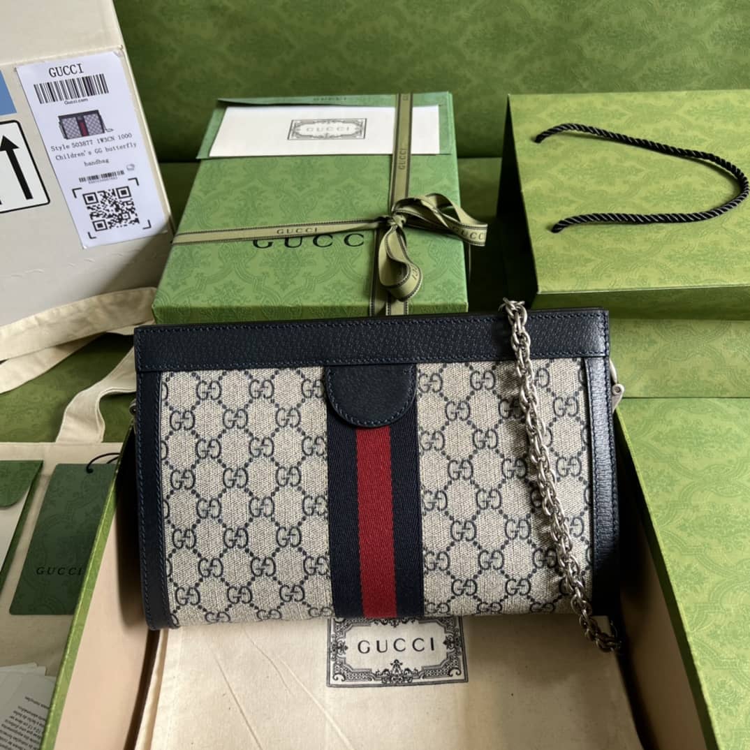 Gvc*1 Ophidia GG Small Shoulder Chain Crossbody Bag 503877 Replica