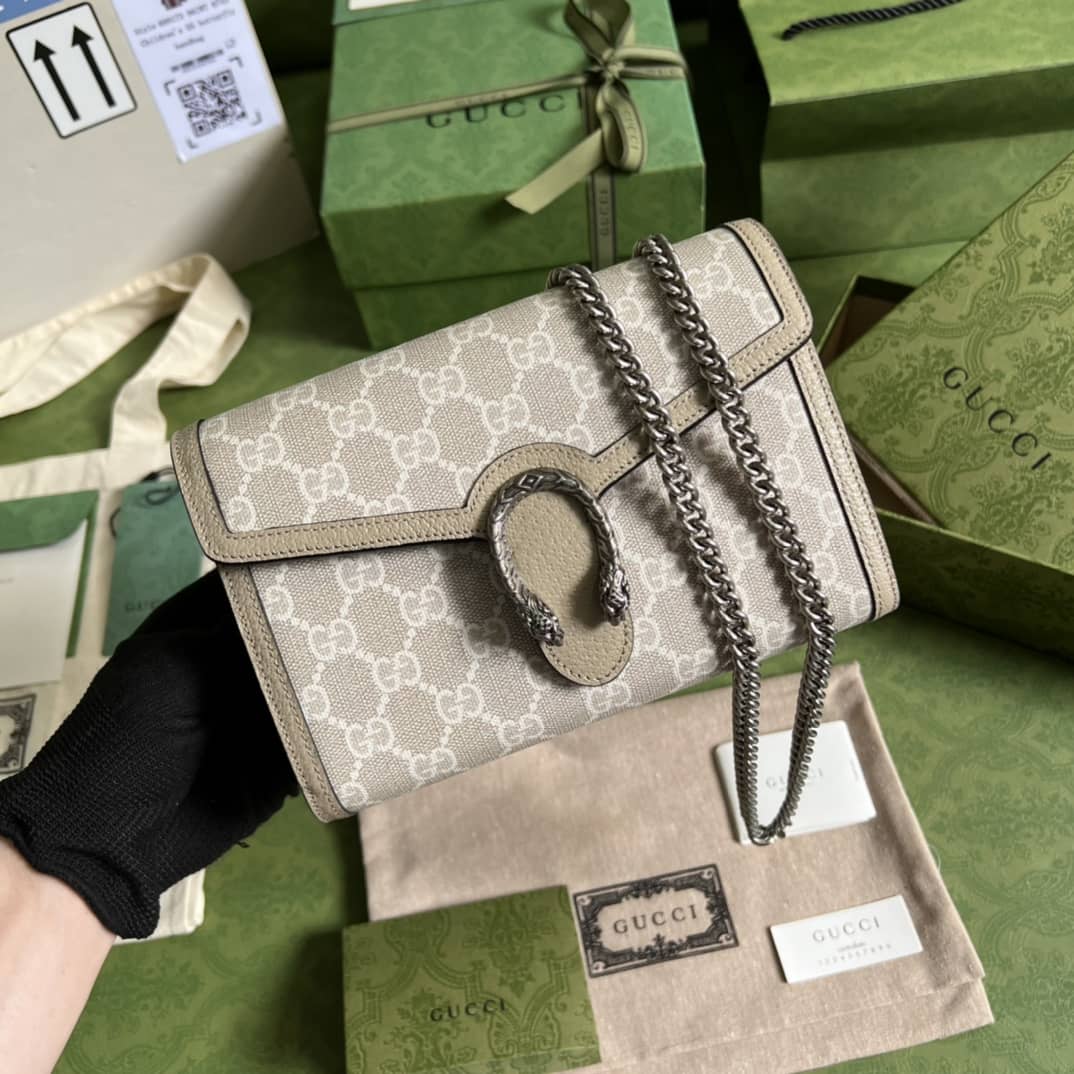 Gvc*1 Dionysus GG Svp*me Crossbody Chain Wallet 401231 Replica