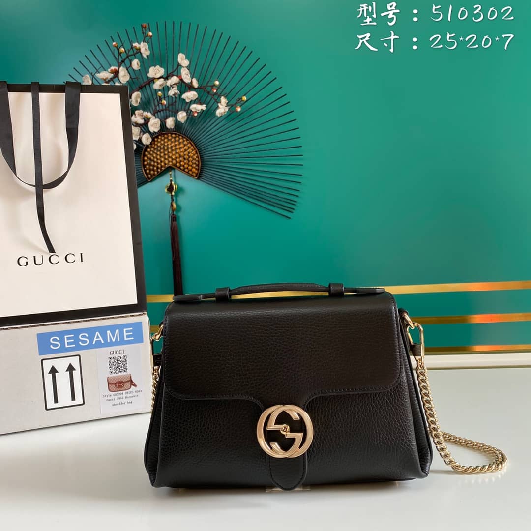 Gvc*1 Interlocking G Chain Shoulder Bag Replica 510302