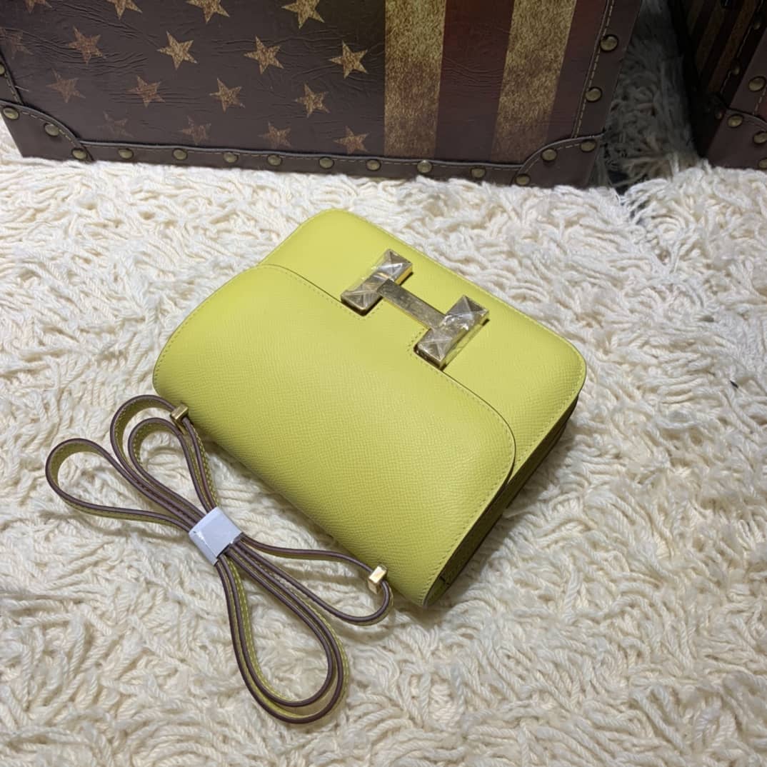 H**me5 Replica Constance Bag 18CM Epsom Leather