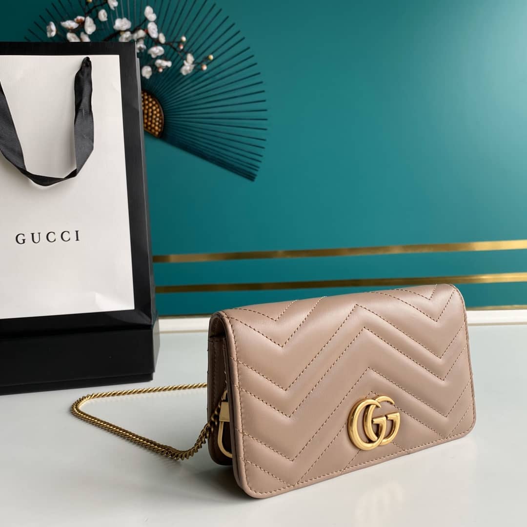 Gvc*1 Crossbody Dupe Marmont GG Matelassé 488426