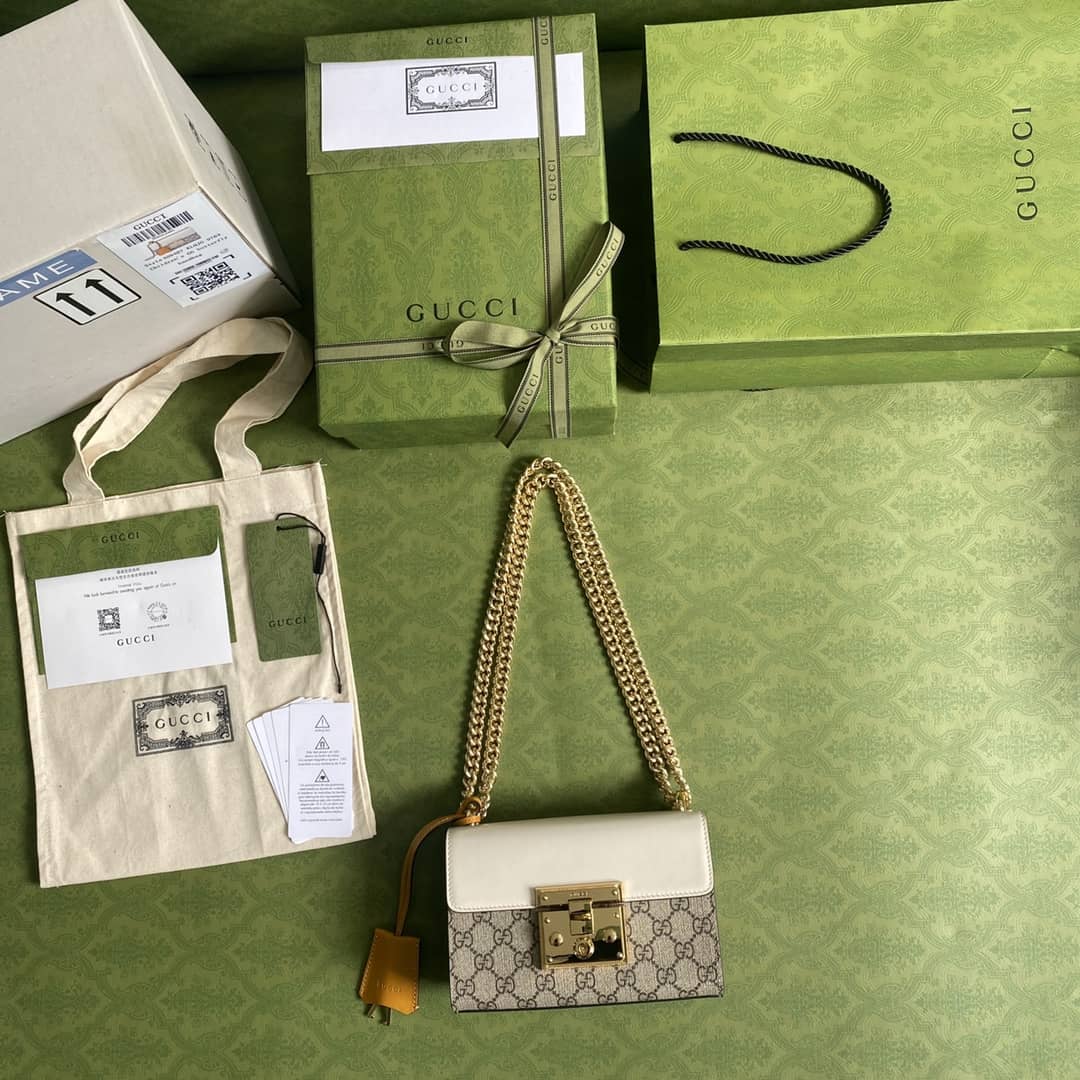 Gvc*1 Padlock GG Small Shoulder Bag Replica 409487