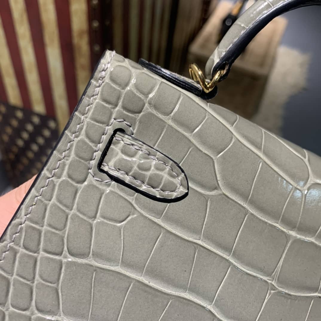 H**me5 Replica Kelly Mini 19CM Bag