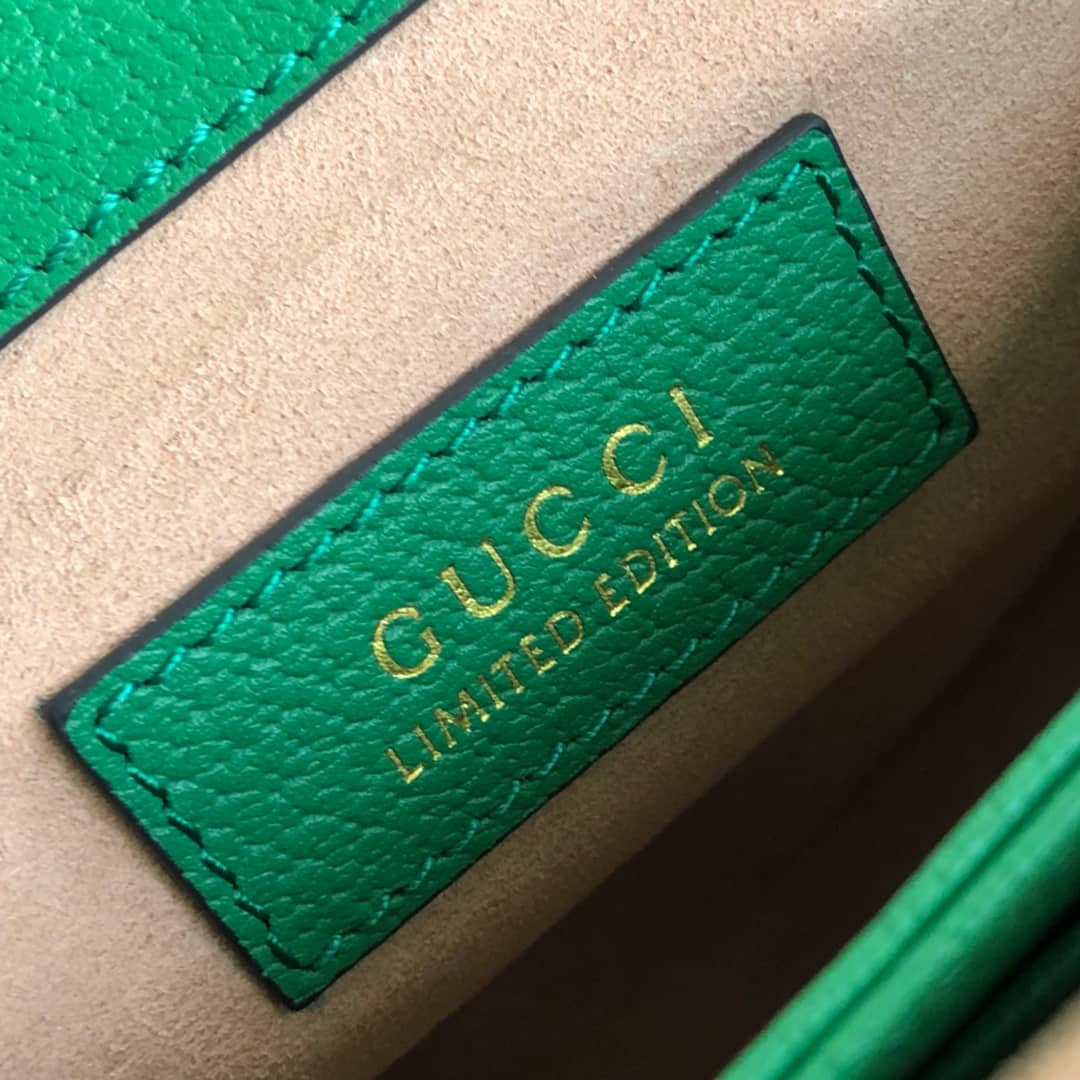 Gvc*1 Ophidia Flora GG Small Svp*me Canvas Shoulder Bag Replica Green 503877