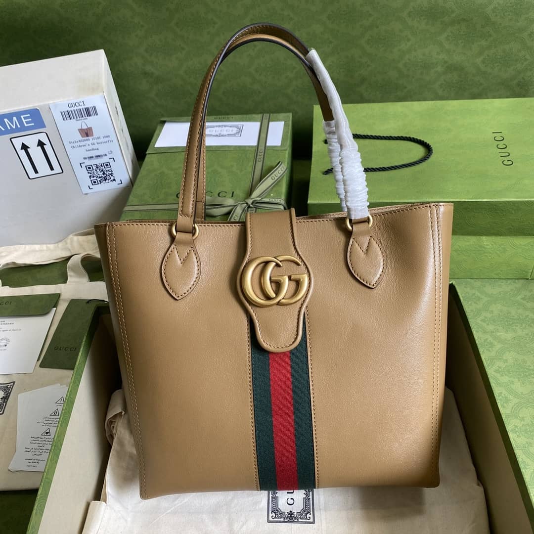 Gvc*1 GG Double Small Tote Replica 652680