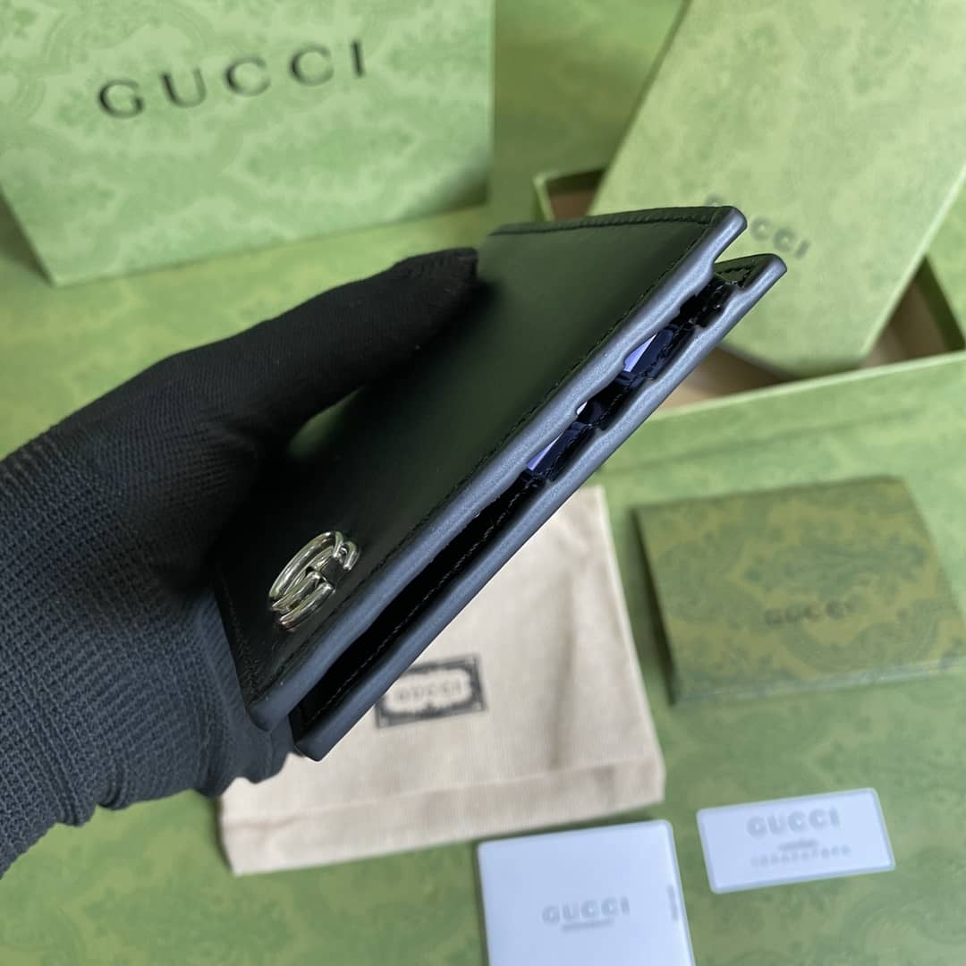 Gvc*1 GG Marmont 2-fold Wallet Replica 428726