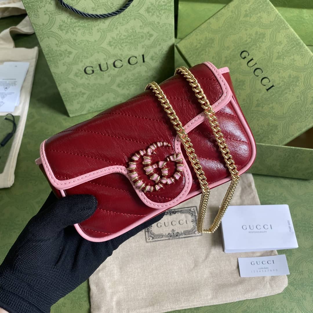 Gvc*1 Marmont GG Mini Chain Shoulder Bag Replica 574969