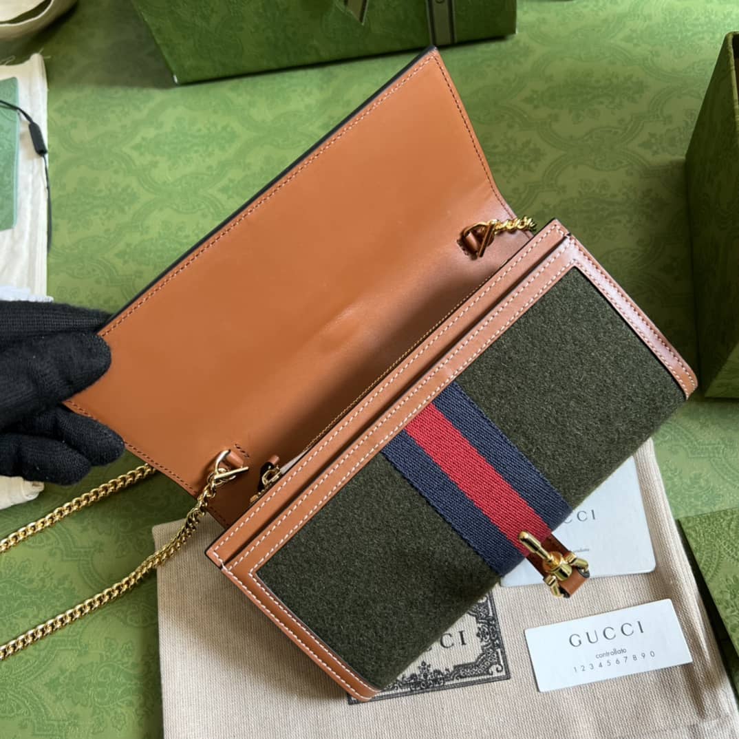 Gvc*1 Jackie 1961 Shoulder Bag Chain Wallet Replica 652681
