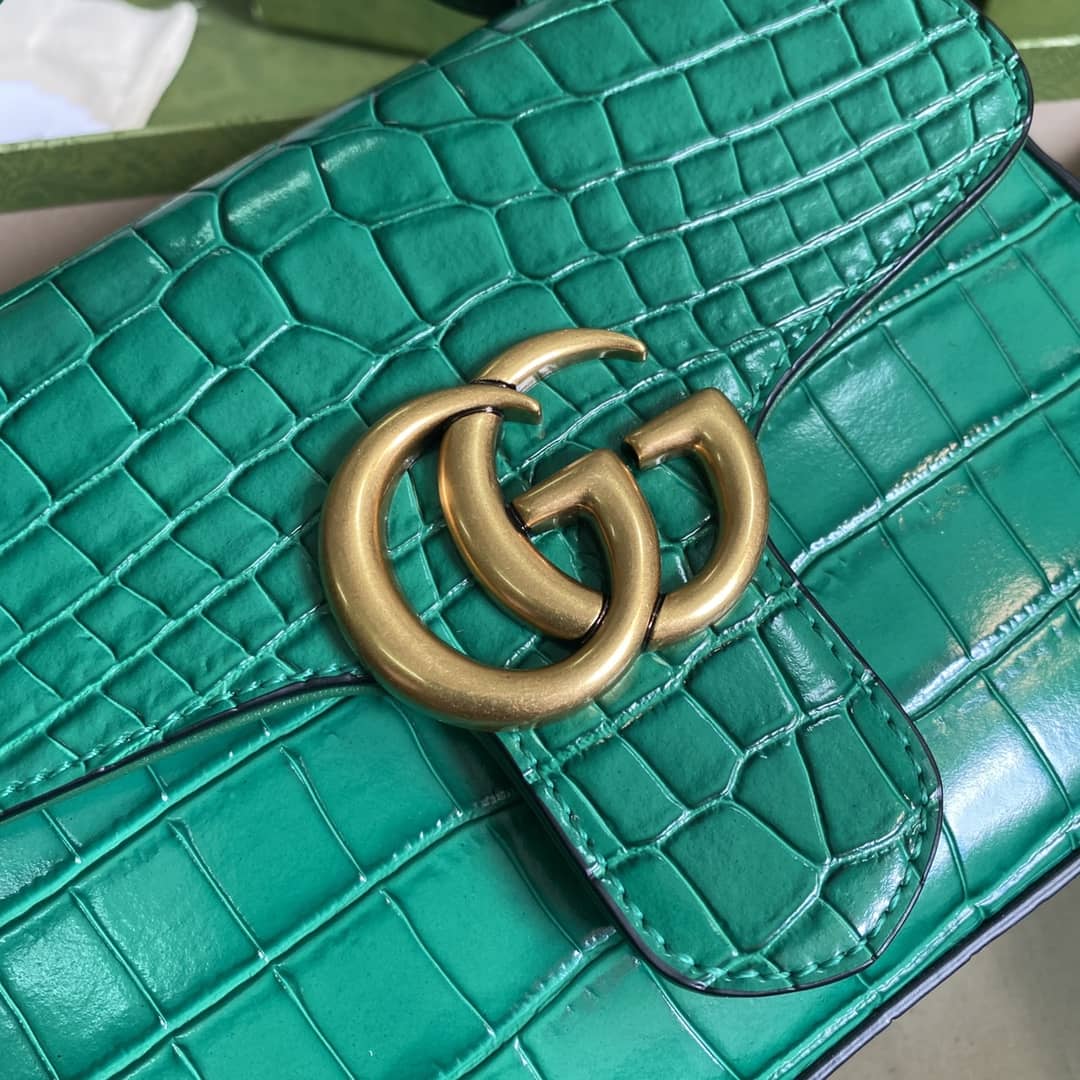 Gvc*1 Marmont GG Mini Top Handle Bag Replica 547260