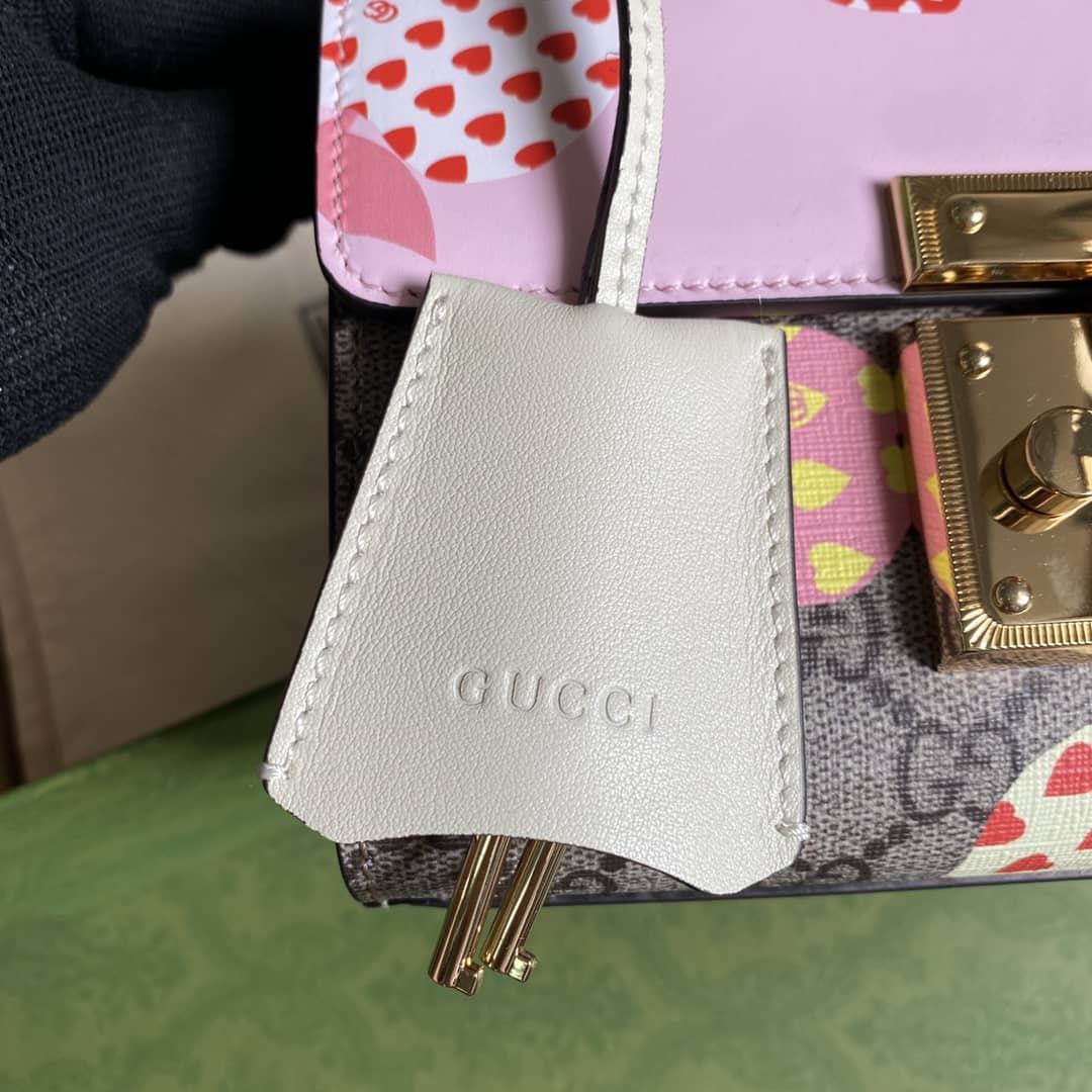 Gvc*1 Padlock GG Small Shoulder Bag Replica 409487