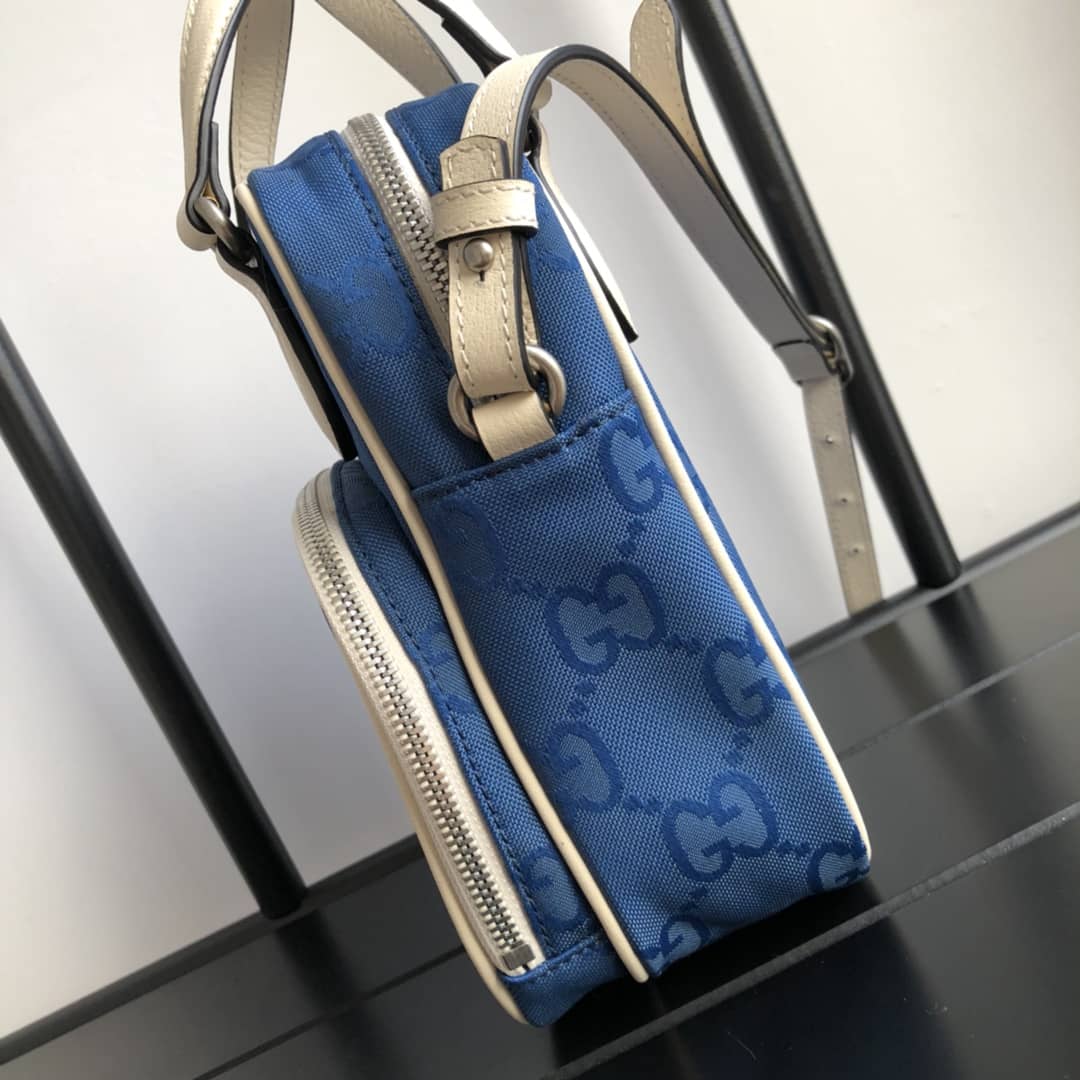 Gvc*1 Off The Grid Crossbody Bag Replica Blue 625850