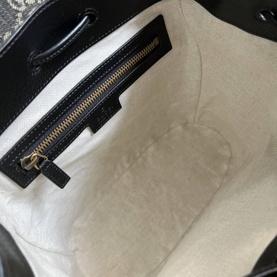 Gvc*1 Backpack With Interlocking G Black 674147 Replica