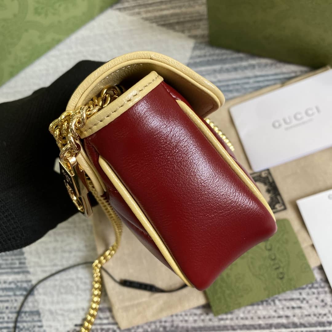 Gvc*1 Marmont GG Mini Chain Shoulder Bag Replica 574969