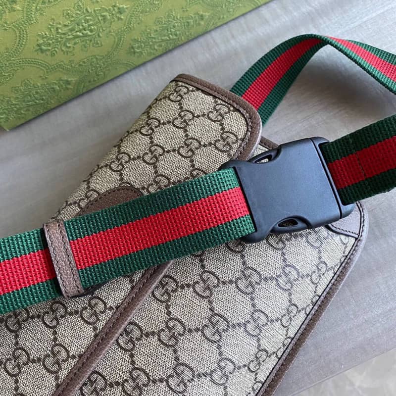 Gvc*1 Neo Vintage GG Svp*me Belt Bag Replica Brown 493930