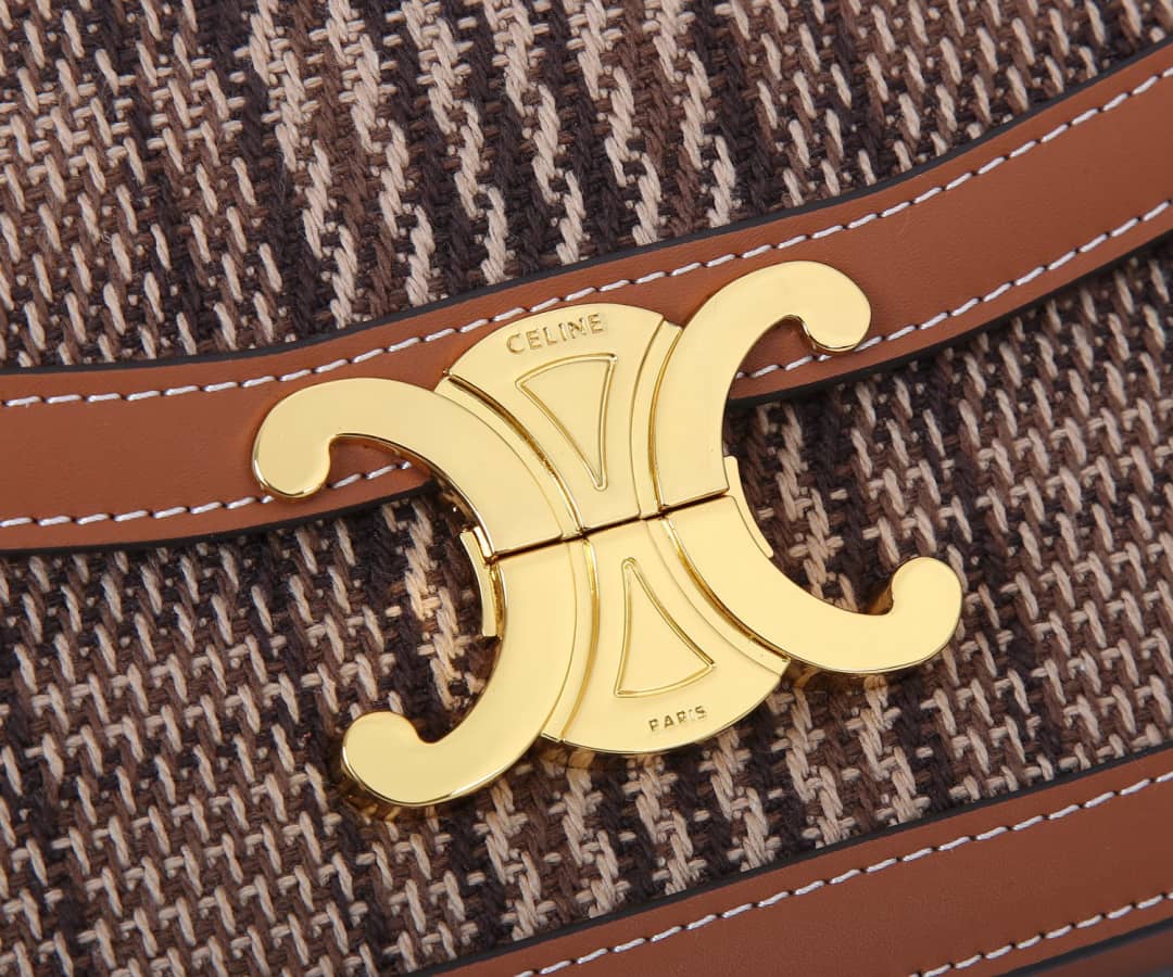 Ce1i*e Bag Dupe Triomphe Teen 18.5cm