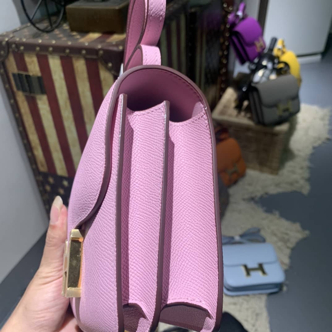 H**me5 Replica Constance Bag 18CM Epsom Leather