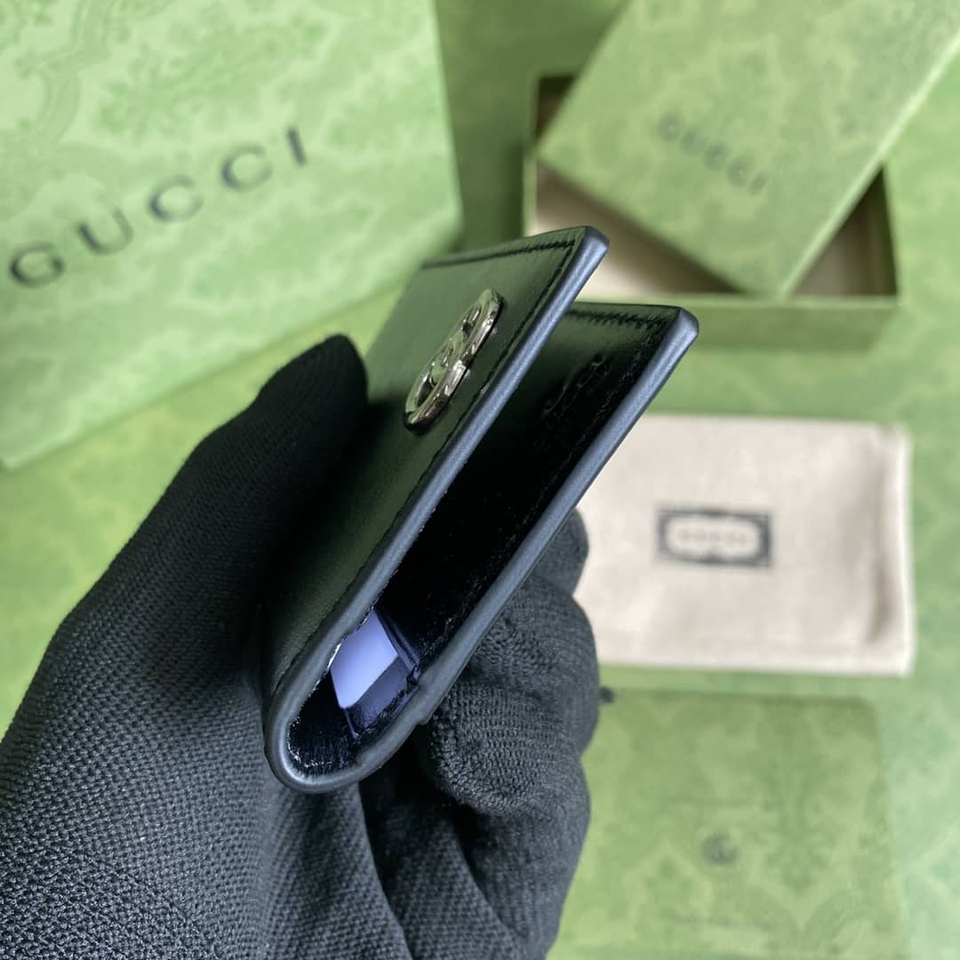 Gvc*1 GG Marmont Card Case Wallet Replica 547075