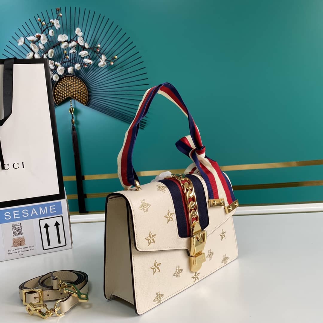 Gvc*1 Sylvie Bee Star Small Shoulder Bag Replica 524405
