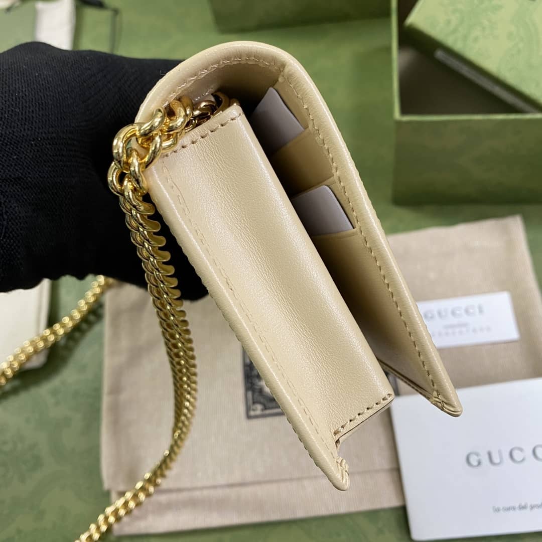 Gvc*1 1955 Horsebit Chain Wallet Replica 621892