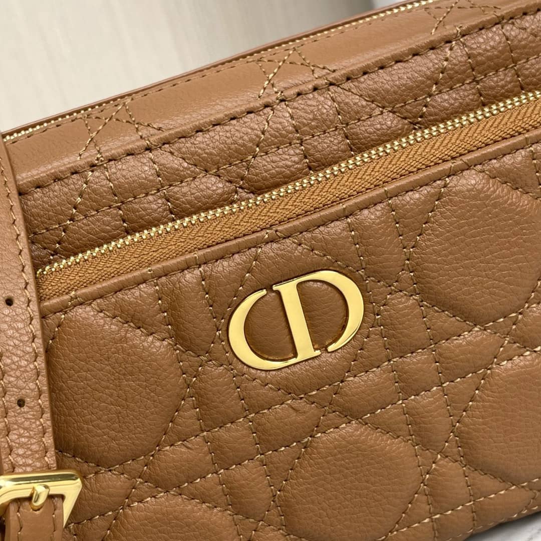Chr1st1an D10r Caro Double Calfskin Pouch
