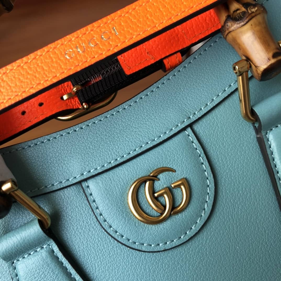 Gvc*1 Diana Small Tote Replica Green 660195