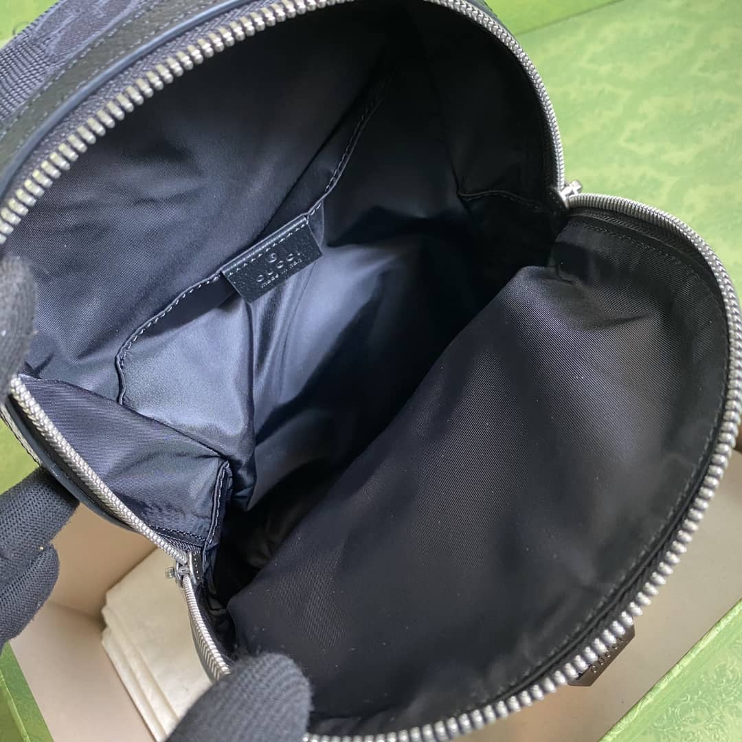 Gvc*1 Off The Grid Nylon Canvas Leather Backpack Replica 658631