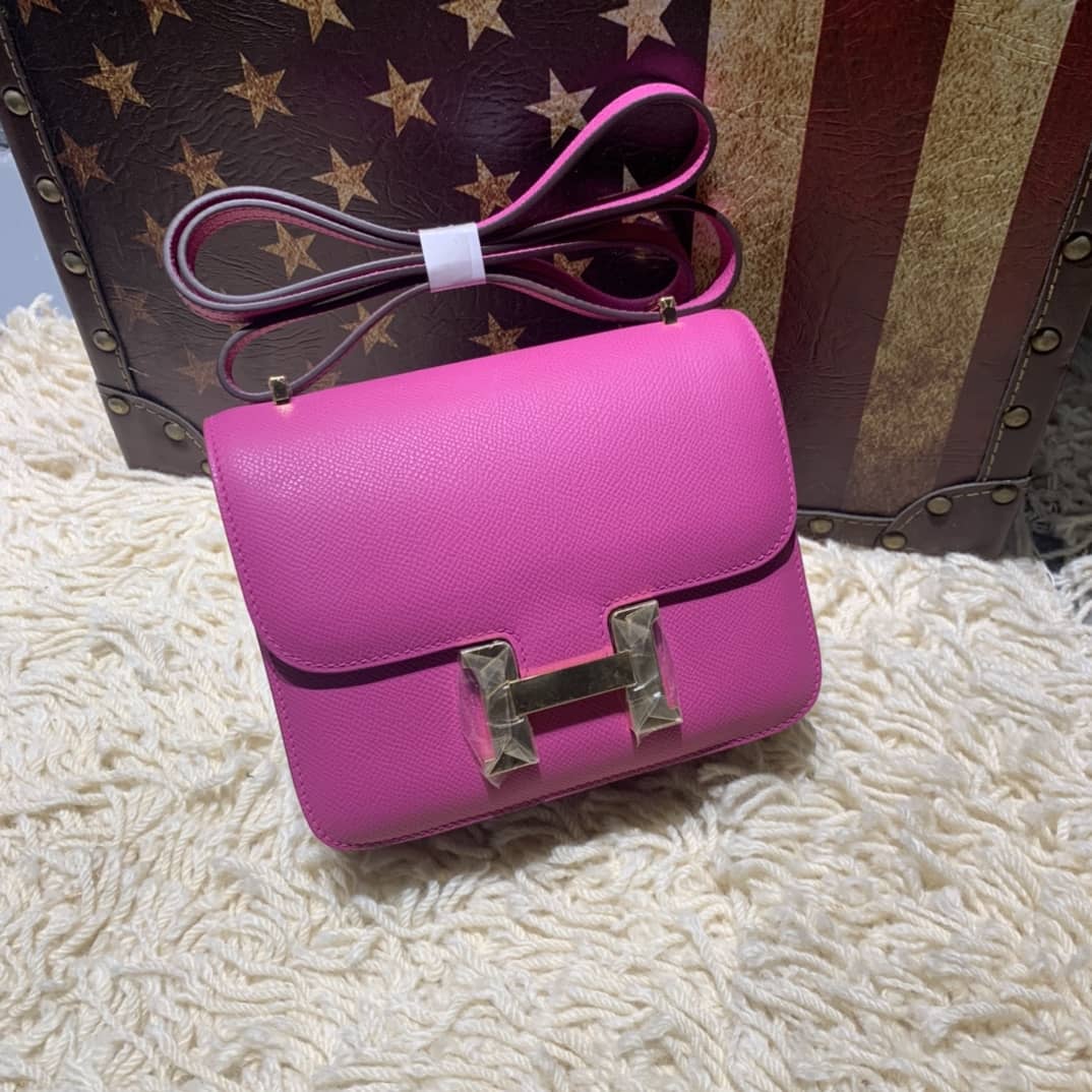 H**me5 Replica Constance Bag 18CM Epsom Leather