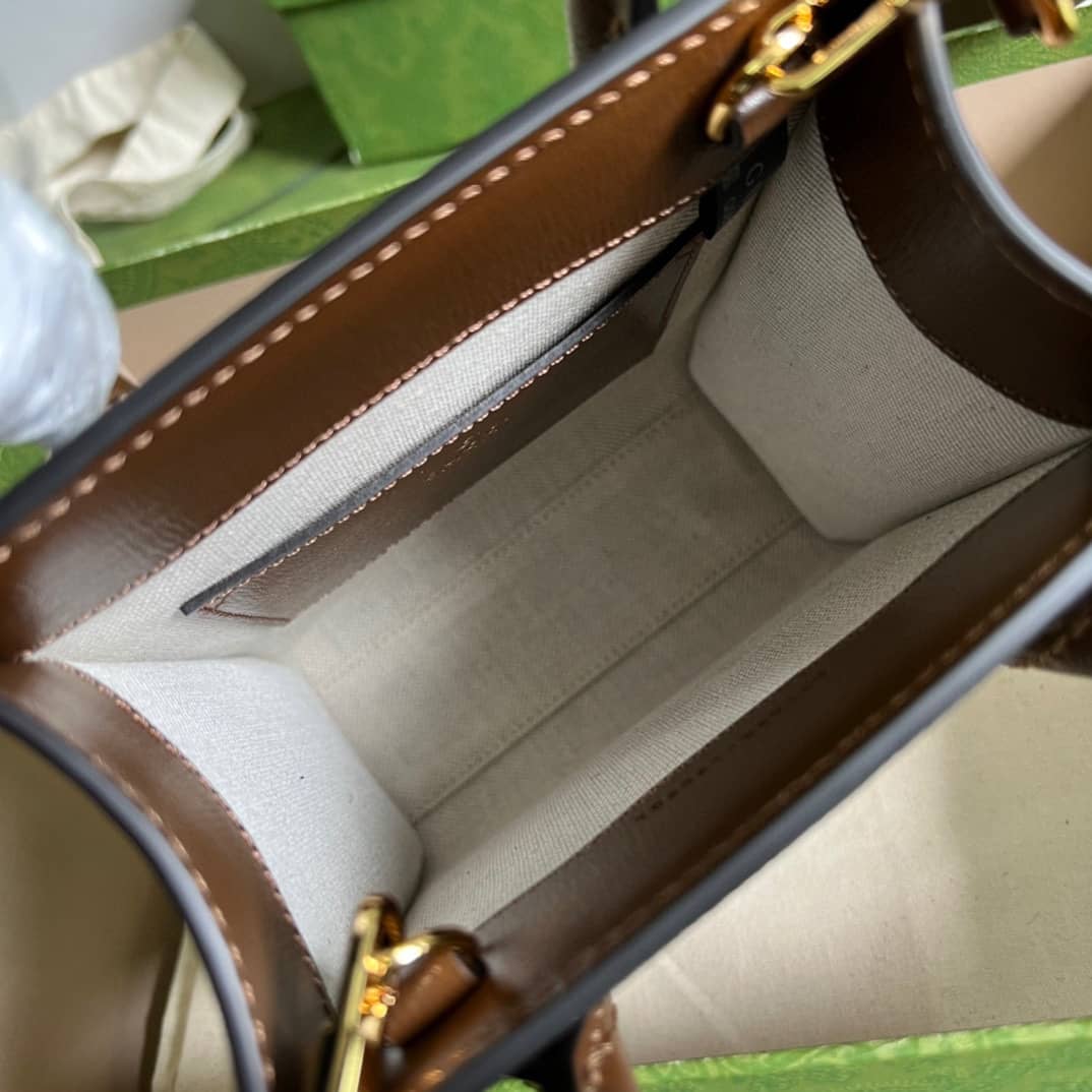 Gvc*1 Mini Tote With Interlocking 671623 Replica Bag