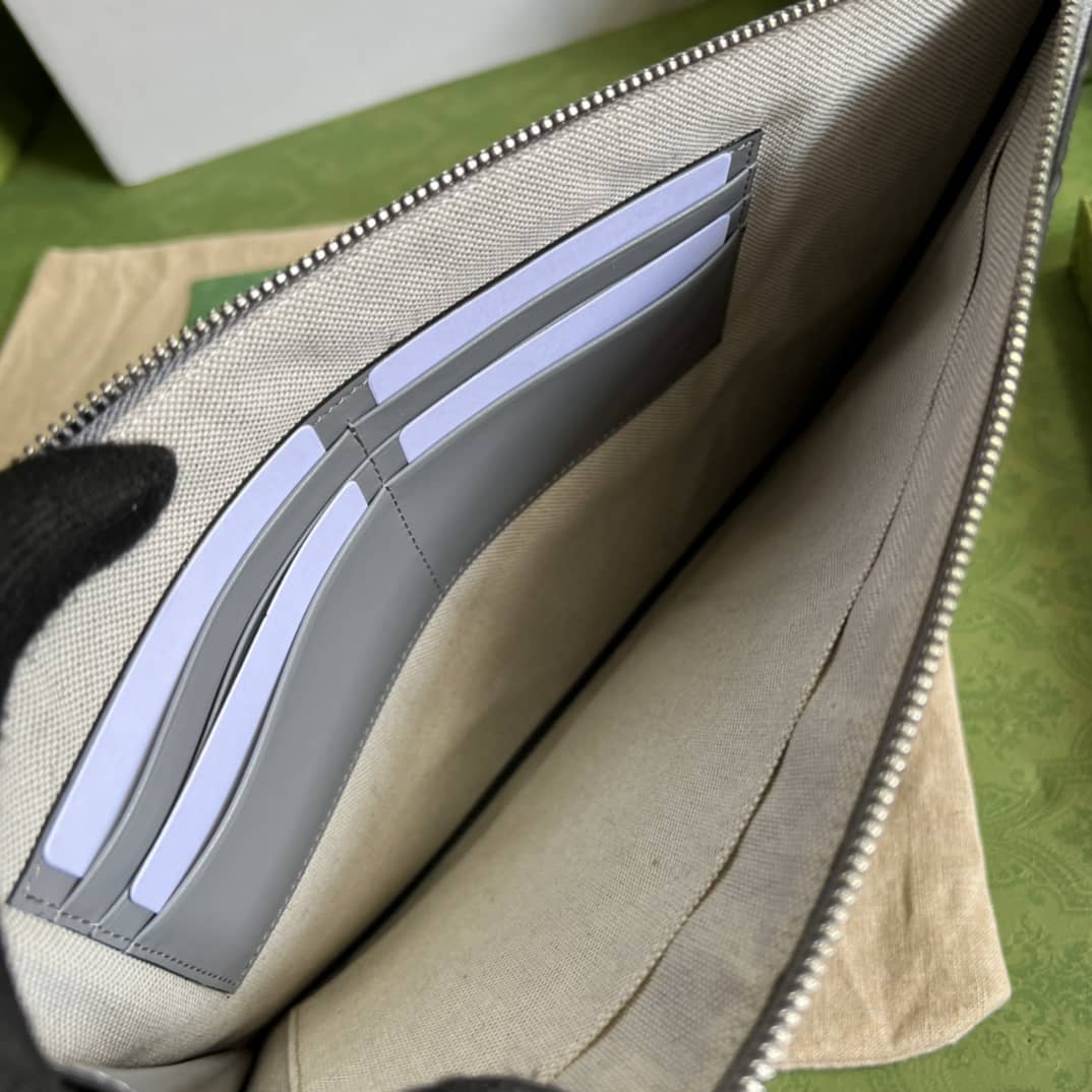 Gvc*1 Mens GG Embossed Pouch 625569 Replica Clutch