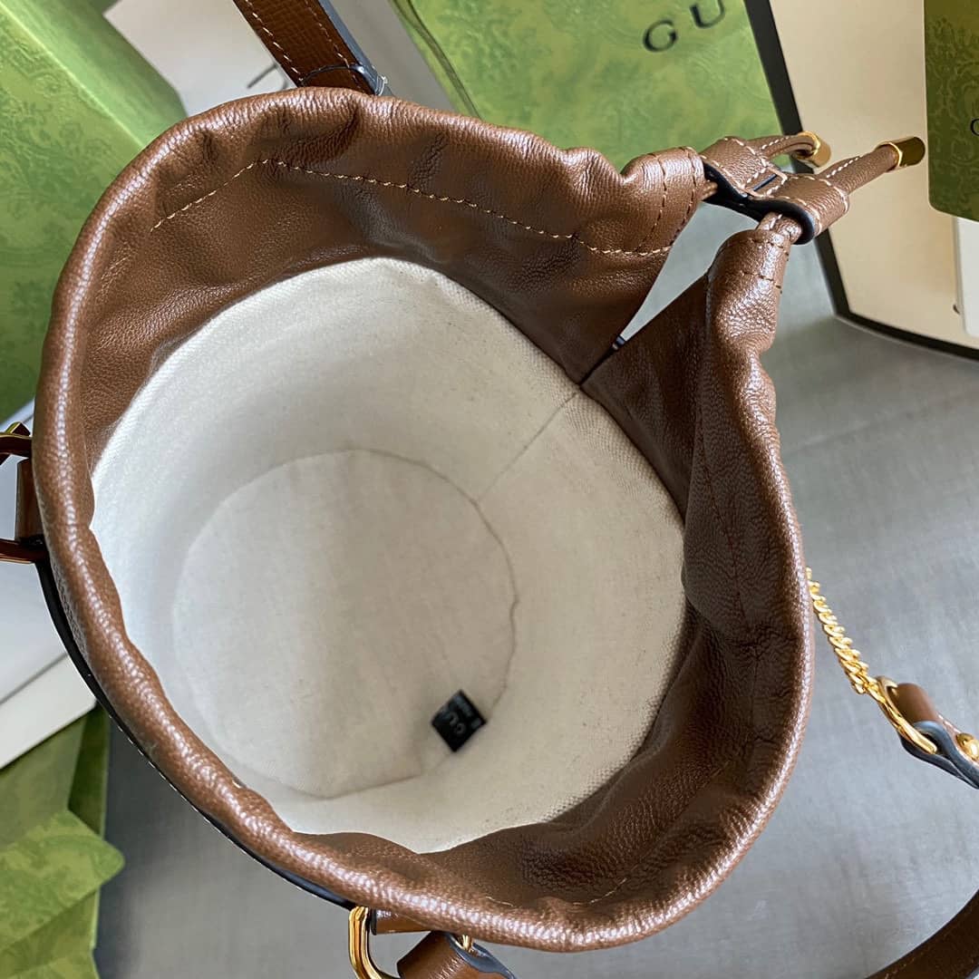 Gvc*1 Horsebit 1955 Small Bucket Bag Replica 637115