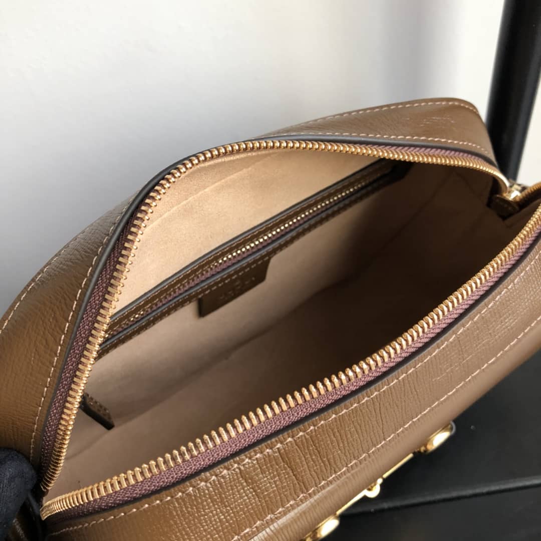 Gvc*1 Horsebit 1955 GG Crossbody Bag Replica Brown 645454