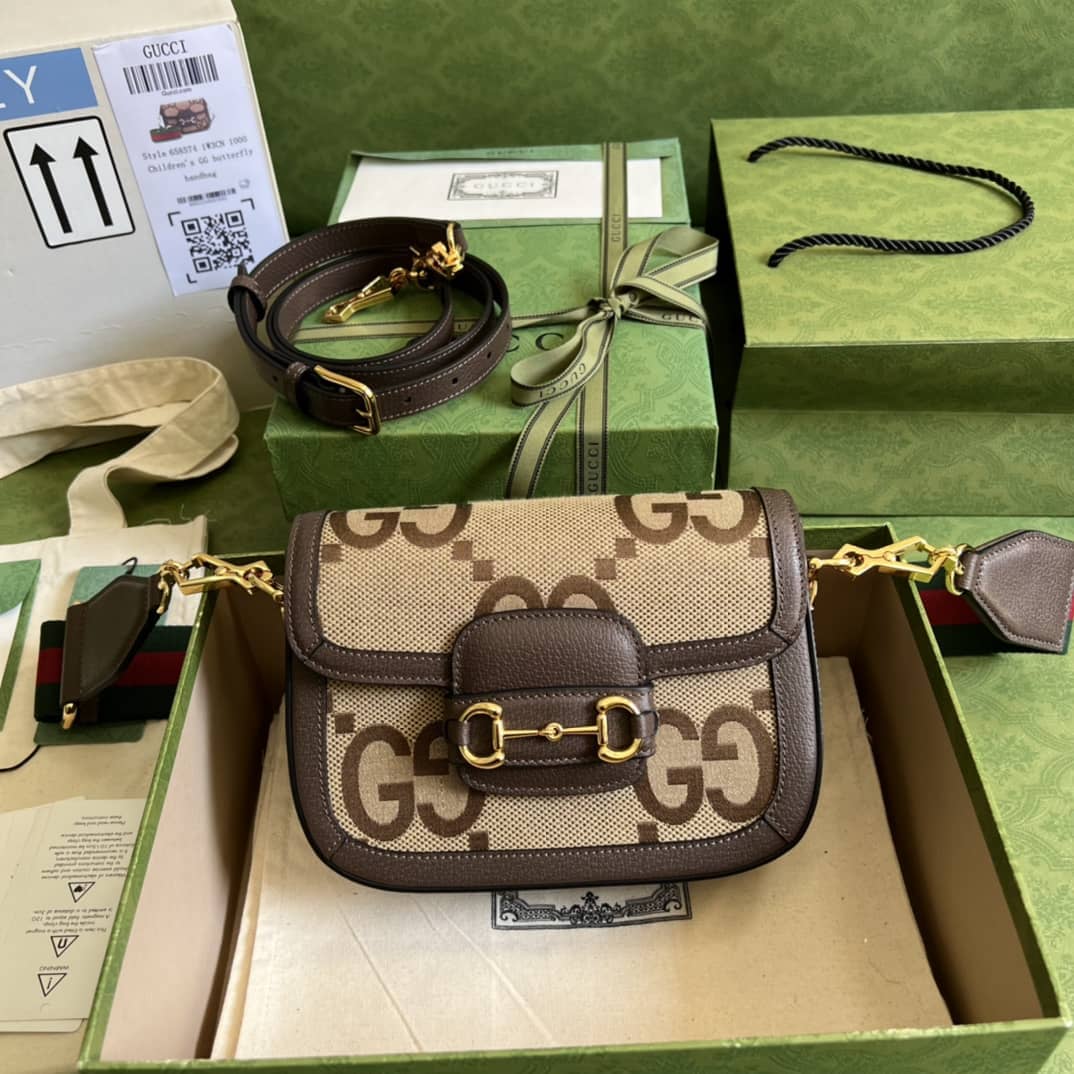 Gvc*1 Horsebit 1955 Jumbo GG Mini Crossbody Bag 658574 Replica