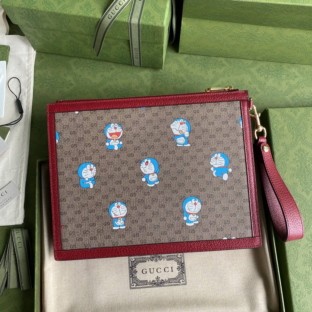 Gvc*1 Doraemon x Gvc*1 Pouch Clutch Replica  647804