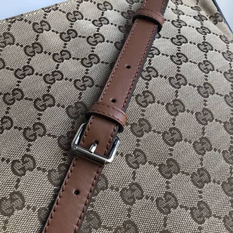 Gvc*1 GG Canvas Shoulder Bag Replica Brown 308930