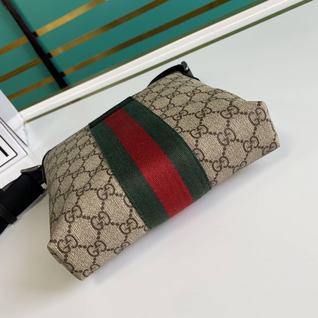 Gvc*1 Web GG Svp*me Flat Messenger Bag Replica 471454